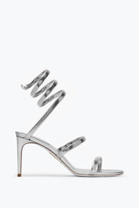 JUNIPER METALLIC SILVER SANDAL 80