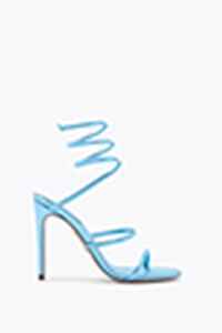 CLEO METALLIC LIGHT BLUE SANDAL 105