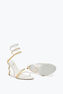 Margot Ivory Sandal With Degradé Crystals 105