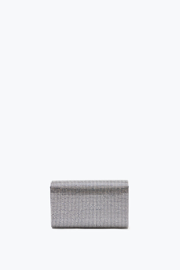 Clutch Aida Blu Con Cristalli All-Over Clutch Aida Blu Con Cristalli All-Over