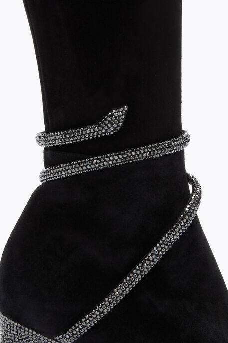 CLEO BLACK SUEDE BOOT 80