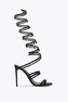 SUPER CHANDELIER BLACK SANDAL 105