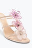 PEACH FLOWER PINK MULE 80