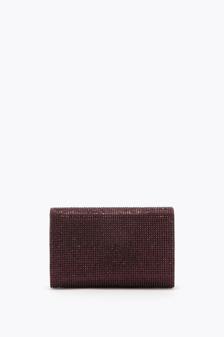 BABY FONDANT CLUTCH WITH ALL-OVER CRYSTALS