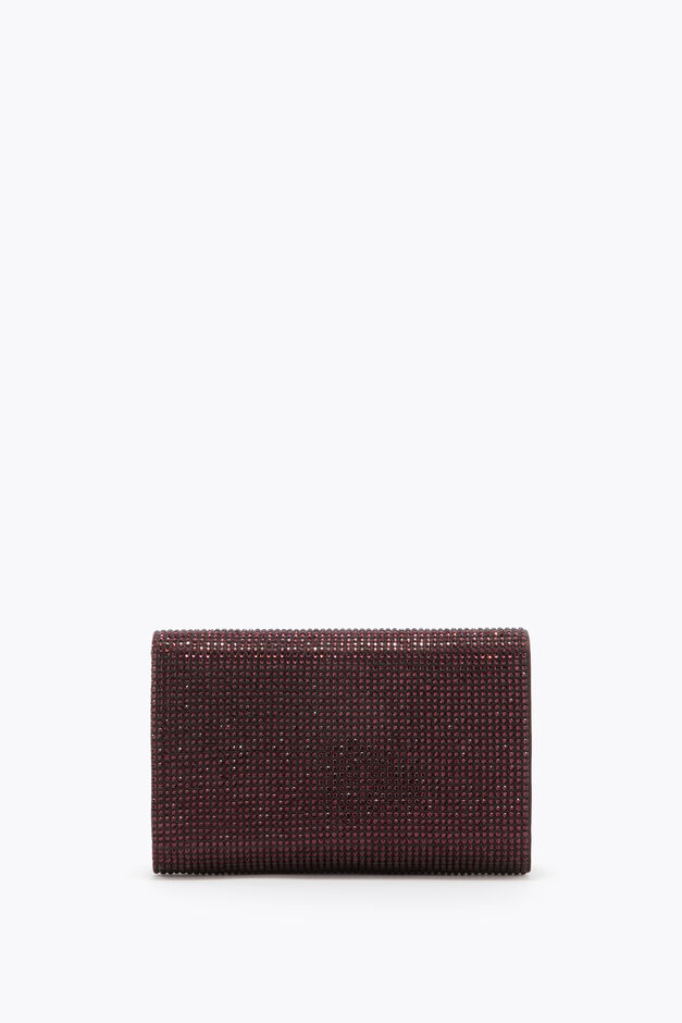 BABY FONDANT CLUTCH WITH ALL-OVER CRYSTALS