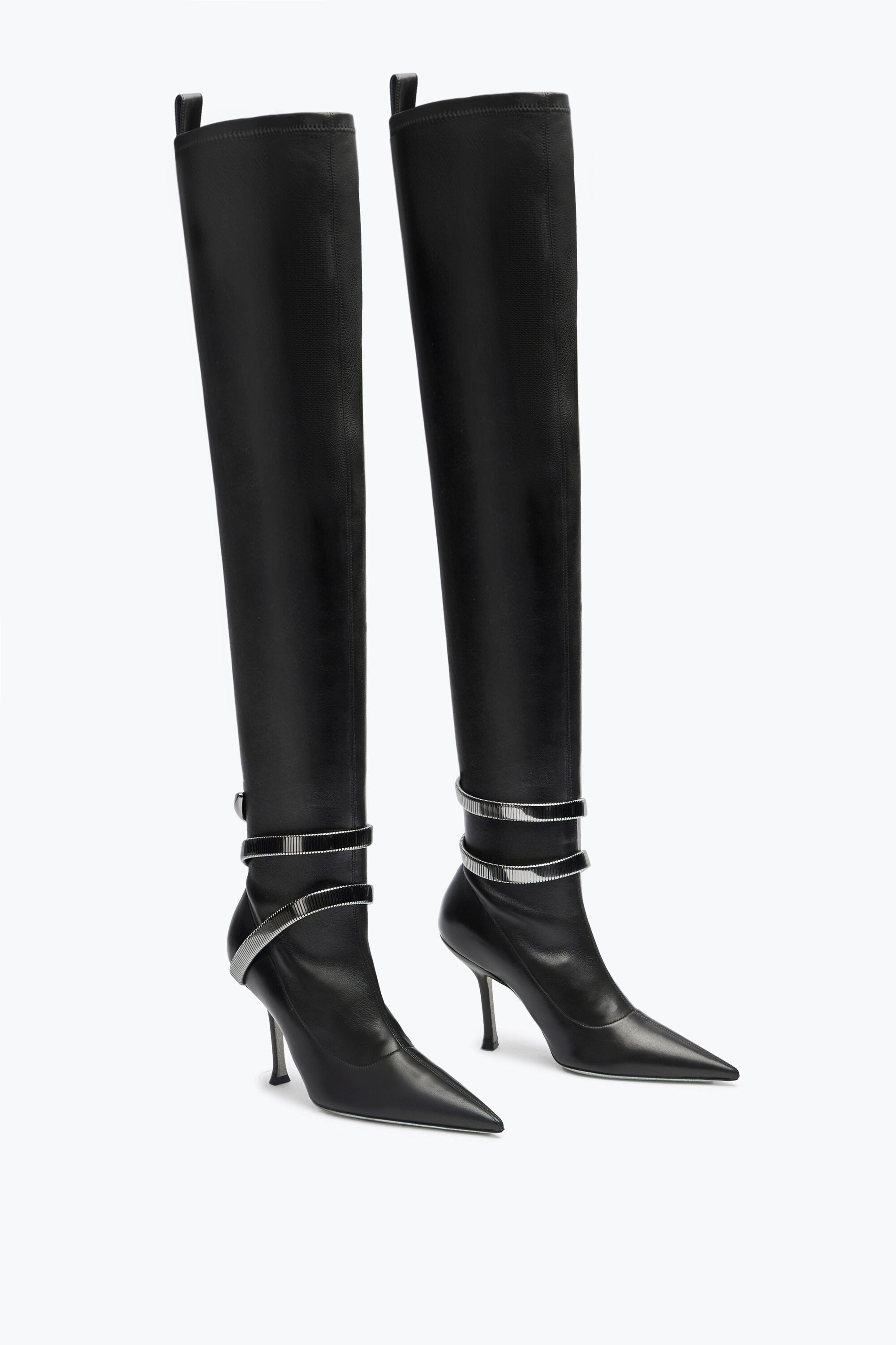 Stivale cuissard nero deals