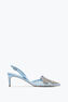 Slingback Cinderella azul pastel 60