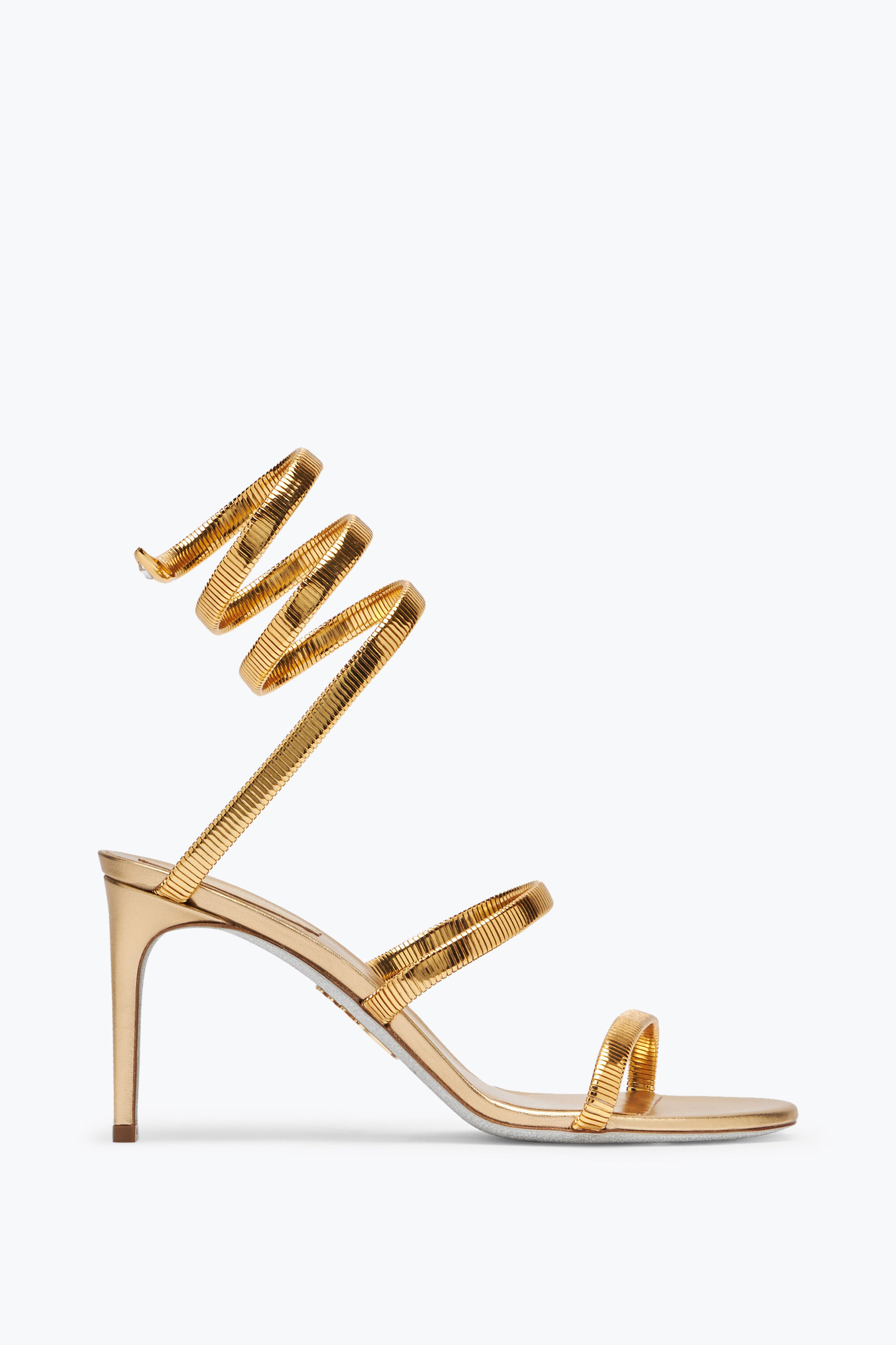 【特別送料無料！】 Jeweled JUNIPER Caovilla® Rene | 80 SANDAL GOLD METALLIC 靴