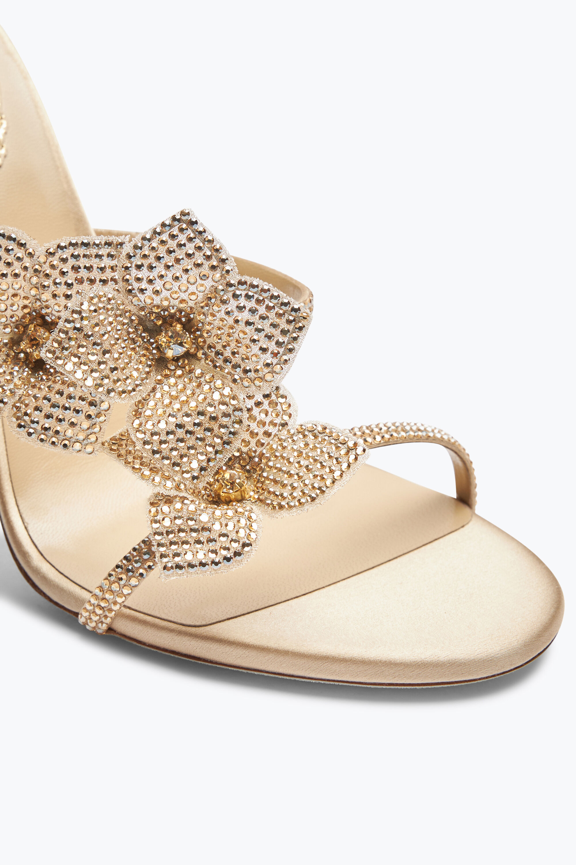 Jeweled Floriane Honey Sandal 105 | Rene Caovilla®