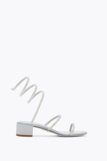 CLEO SILVER SANDAL 40
