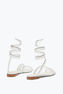 Chandelier Crystal Ivory Sandal 10