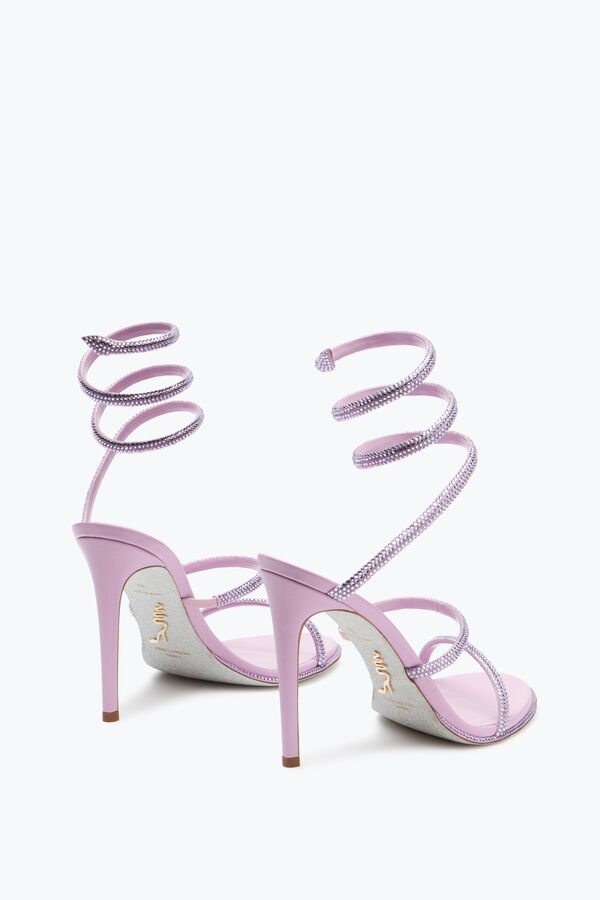 Cleo Mauve Sandal With Crystals 105