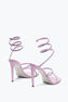 Cleo 淡紫色水晶凉鞋 105