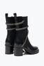 Schwarze Stiefelette Cleo Mit Kristallen 60