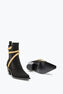 Cleo 黑色和金色踝靴 65