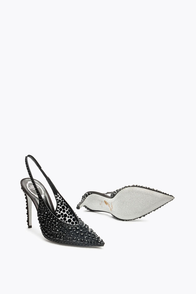 Gilda Black Slingback 105 Gilda Black Slingback 105