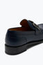 Mocasín Morgana Azul con Cristal Mate Negro 20