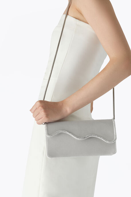 ONDA SILVER CLUTCH