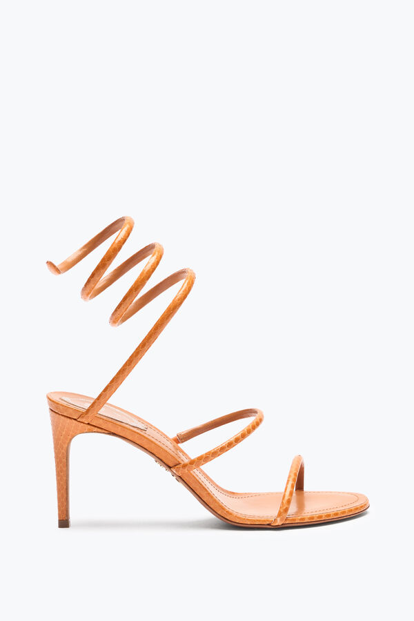 CLEO SANDALE IN COGNAC AUS AYERS-LEDER 80