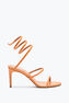 SANDALE CLEO EN CUIR D’AYERS COGNAC 80