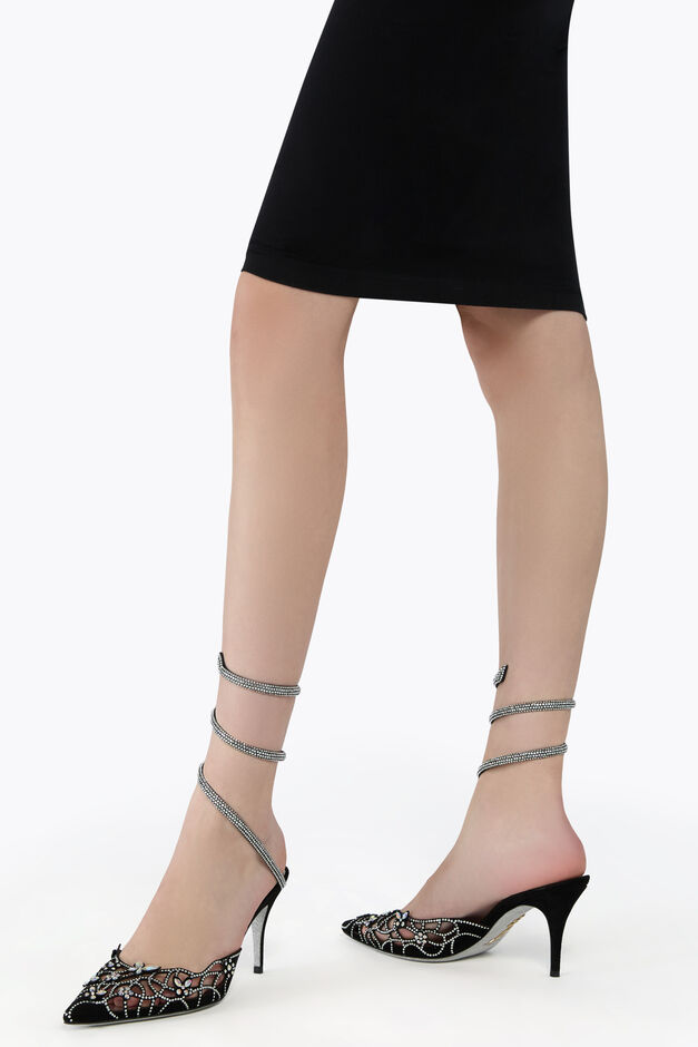 EDEN BLACK PUMP WITH SERPENT 80