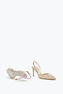 Elegante Rosa Slingpumps Cinderella 75