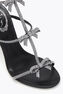 CATERINA BLACK AND SILVER SANDAL 105