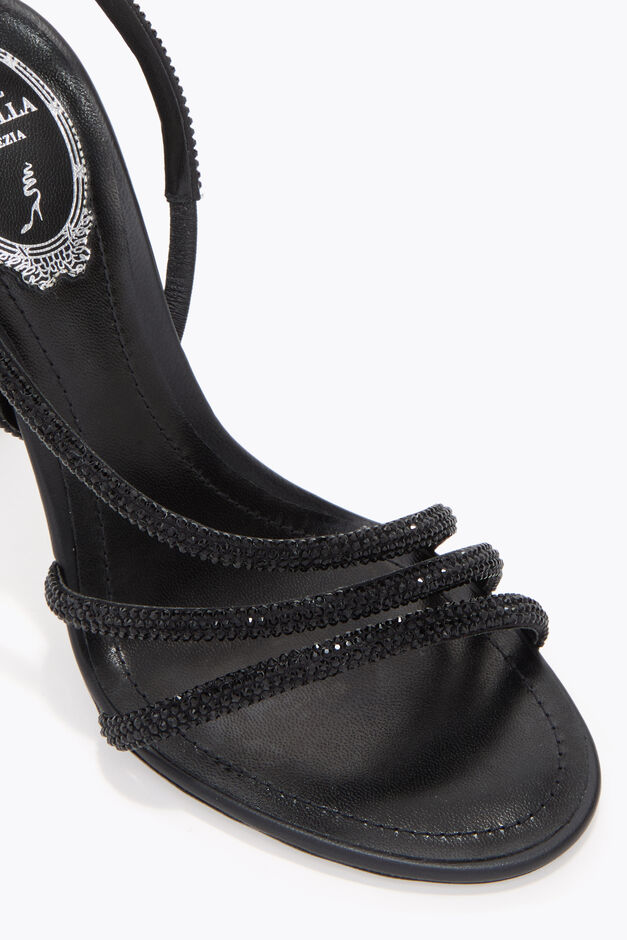 ERIN BLACK SANDAL 100