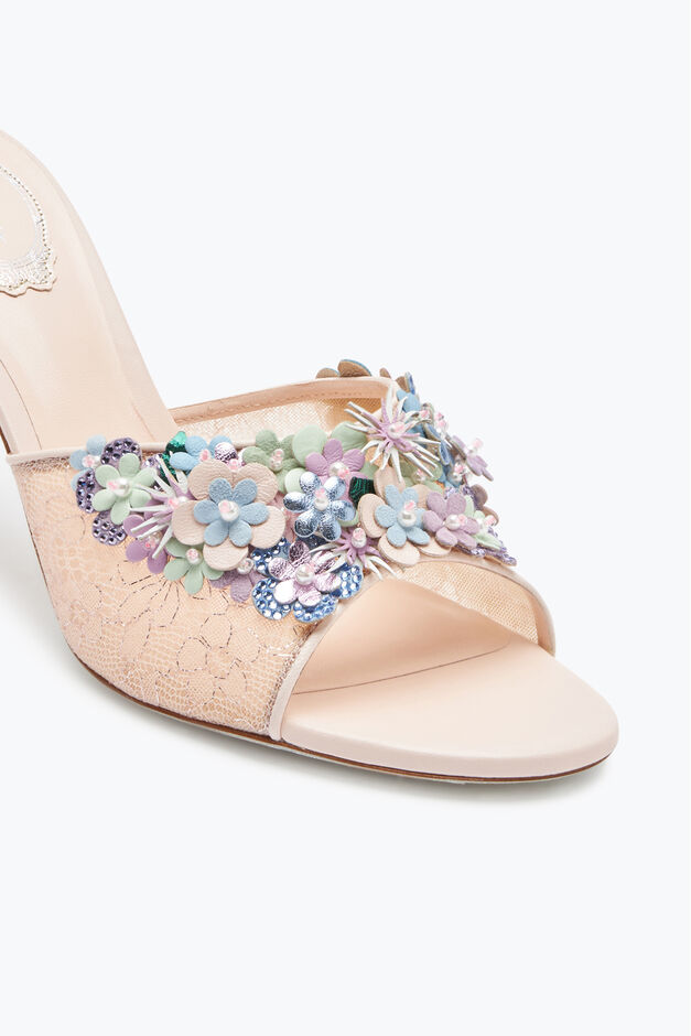 Roxanne Nude Mule 80