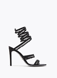 CHANDELIER BLACK SANDAL 105