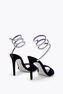 CLEO SPARK SANDAL IN PURPLE VELVET 105