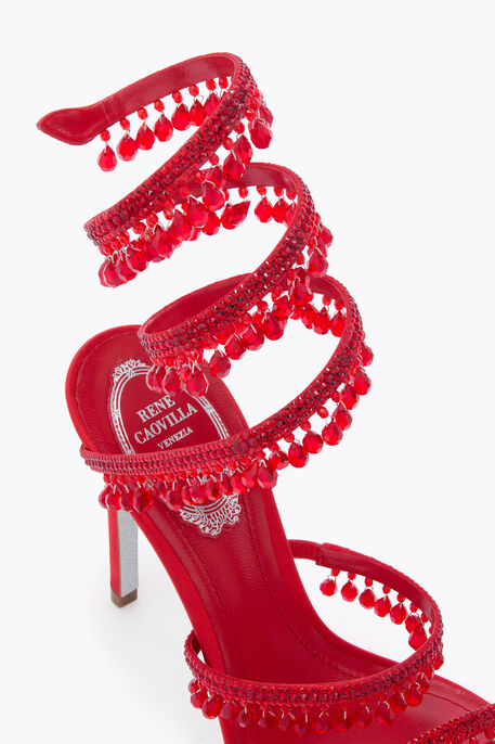 CHANDELIER RED SANDAL 105
