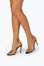 MARGOT BLACK JEWEL SANDALS SNAKE