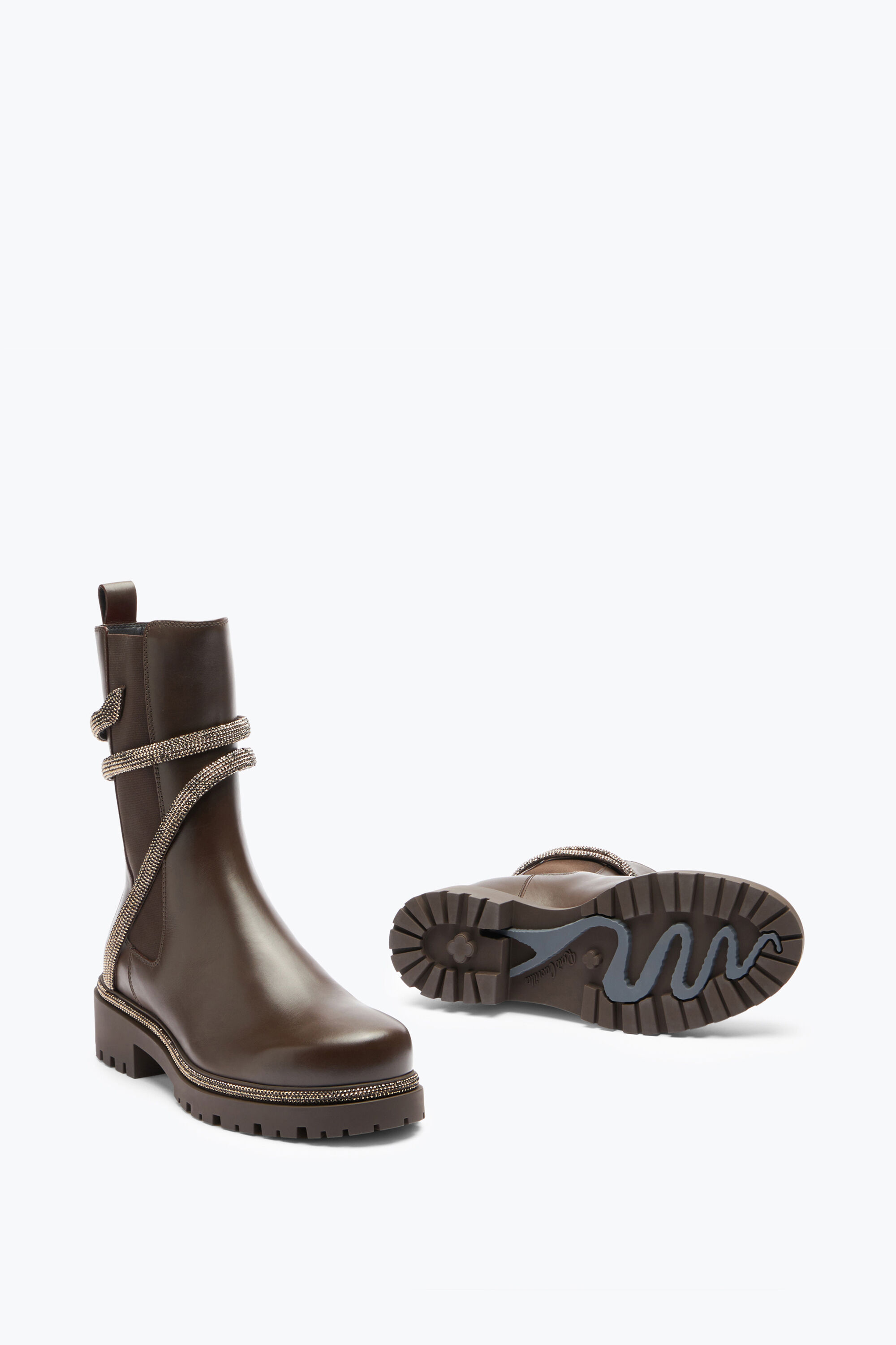 Designer Jeweled ankle boots with heels | Rene Caovilla® Designer Jeweled ankle boots with heels | Rene Caovilla®