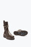 Cleo Crystal Chestnut Brown Bootie 25