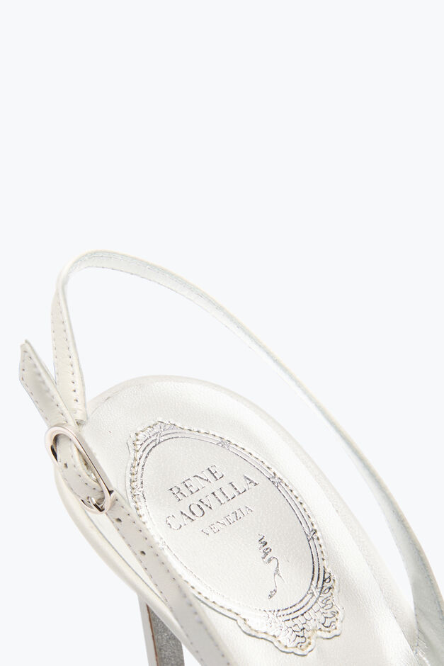 BLOOM WHITE SLINGBACK 80 BLOOM WHITE SLINGBACK 80