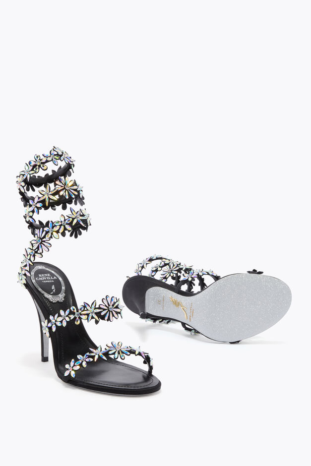EVA BLACK SANDAL 100