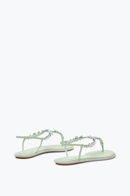 EDEN GREEN MINT THONG SANDAL 10 EDEN GREEN MINT THONG SANDAL 10
