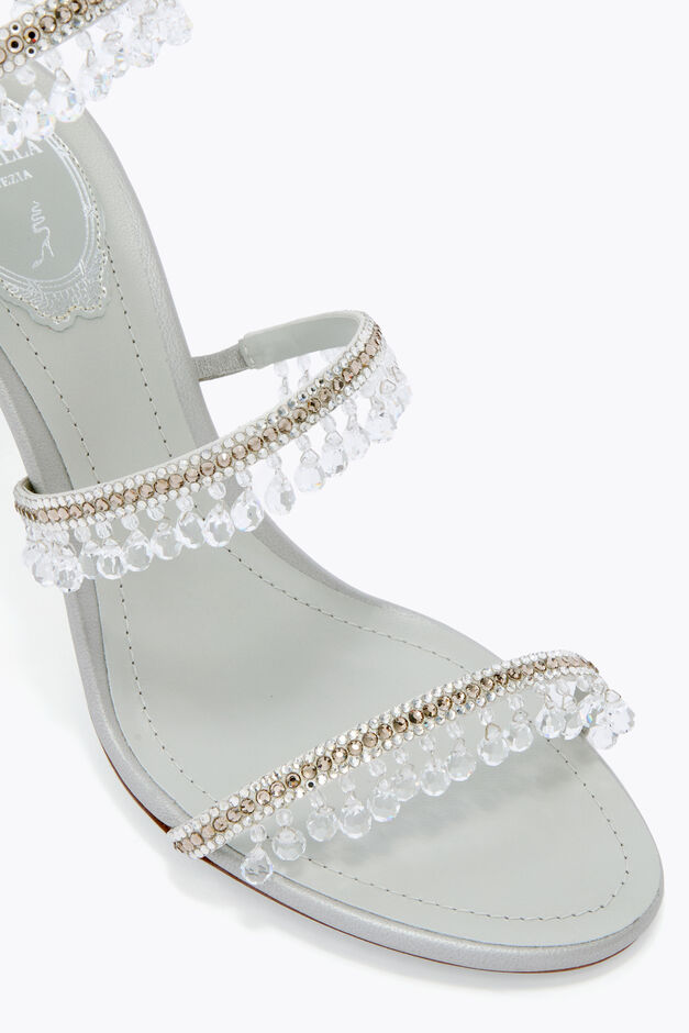 CHANDELIER SILVER SANDAL 80