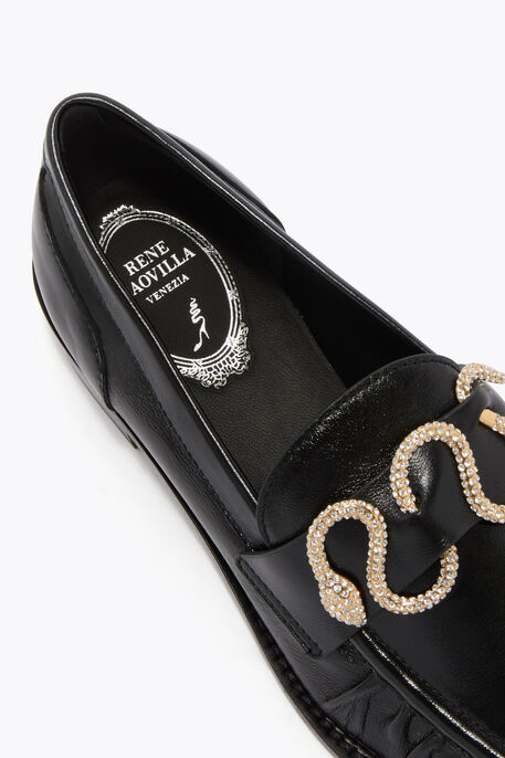 MORGANA BLACK LOAFER 20