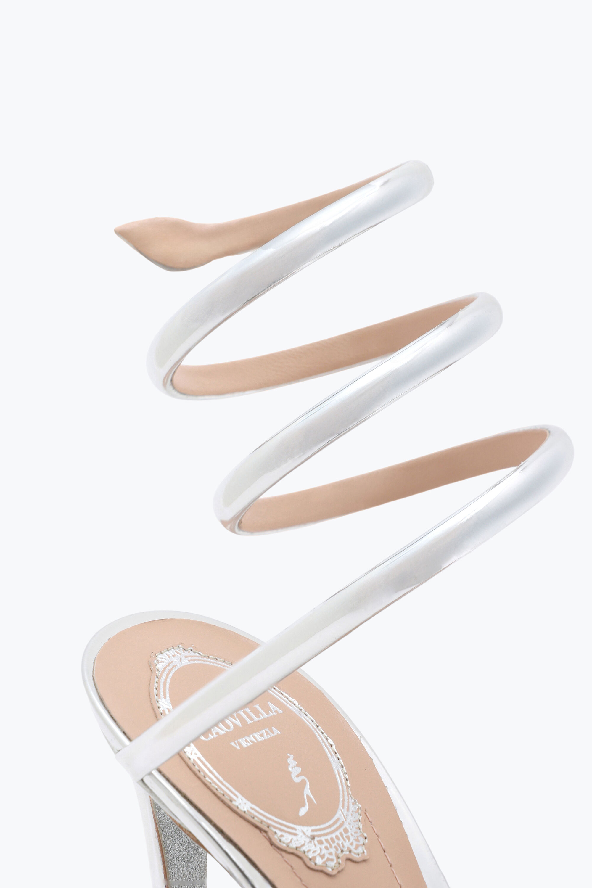 サンダル・ミュール RENE CAOVILLA Women Sandals C12037040R001V232 Silver René Caovilla Silver Sandals | italist