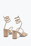 Cleo  Crystal Beige Sandal 80