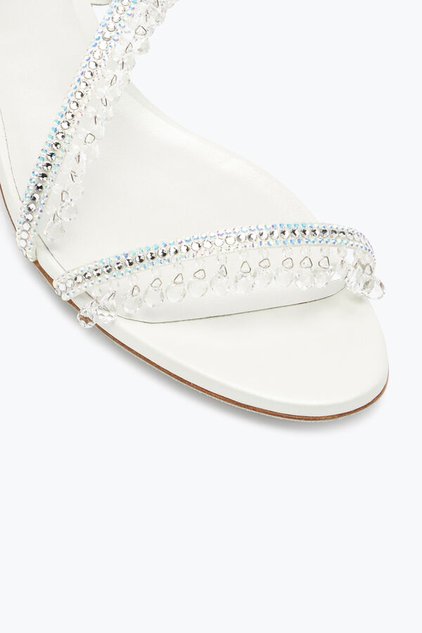 Chandelier Crystal Ivory Sandal 10