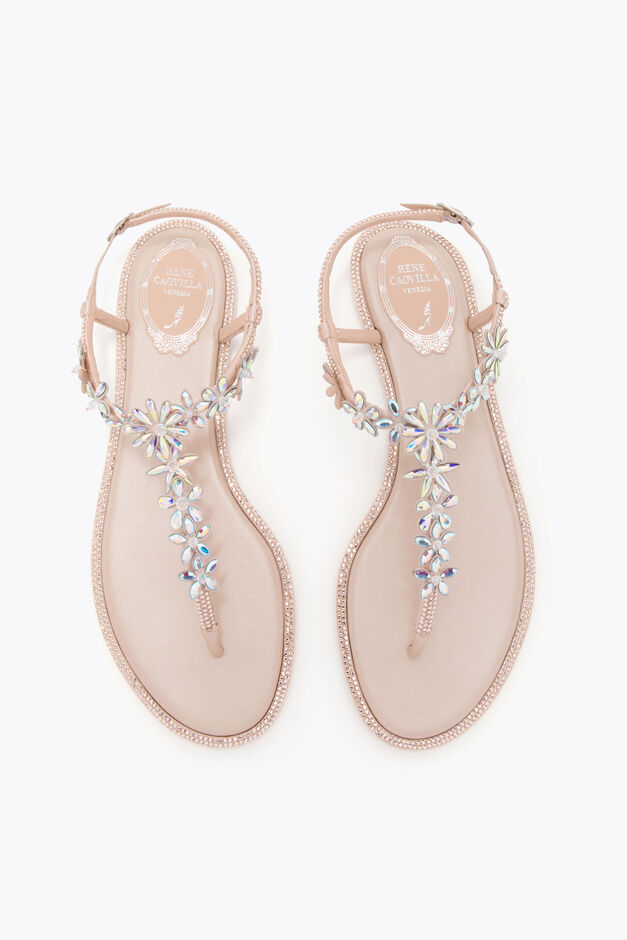 EVA NUDE THONG SANDAL 10