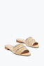 Sandalo Slider Sally Crema Con Cristalli 10