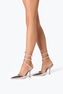 Cleo Powder Pink Pump With Crystals 105