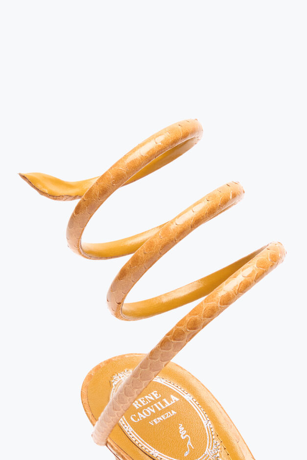 CLEO AMBER AYERS LEATHER SANDAL 80