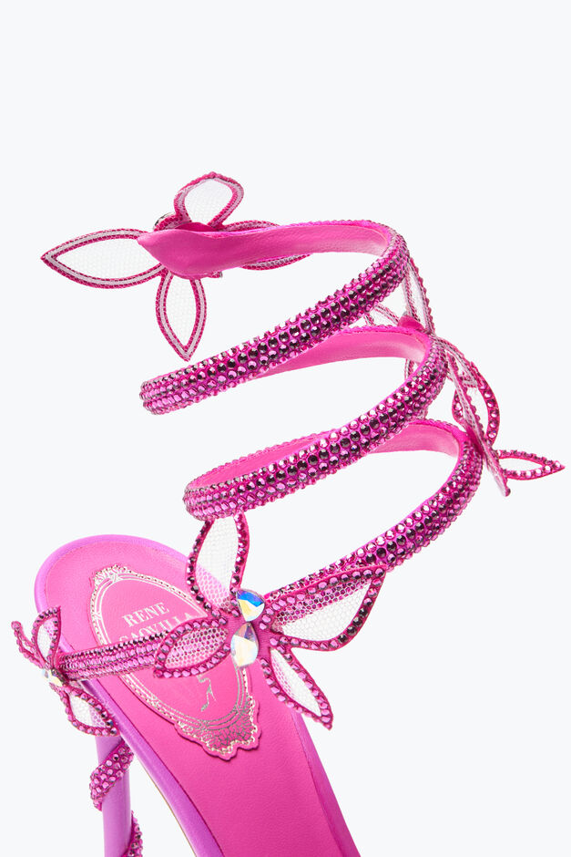 Margot Shocking Pink Butterfly Sandal 105 Margot Shocking Pink Butterfly Sandal 105