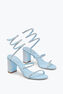 Sandalo Cleo Azzurro Pastello 80