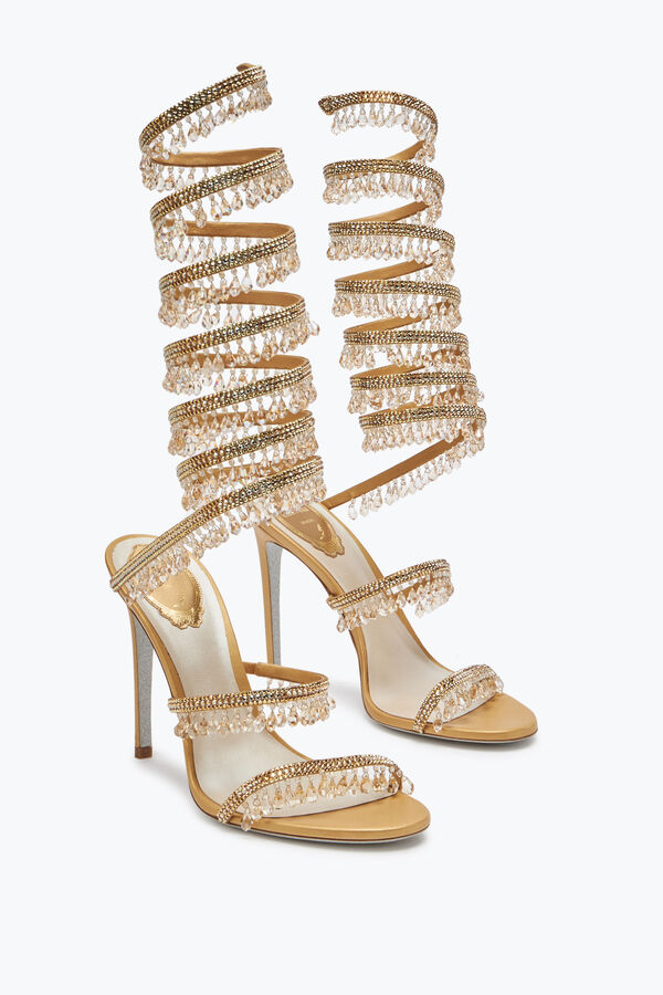 SUPER CHANDELIER GOLD SANDAL 105